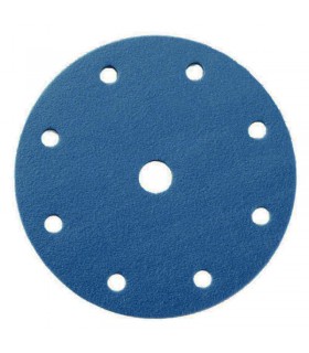 Plastor Disque Abrasif Auto Fixant 9 Trous Zirconium D150 Lot de 50