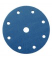 Plastor Disque Abrasif Auto Fixant 9 Trous Zirconium D150 Lot de 50
