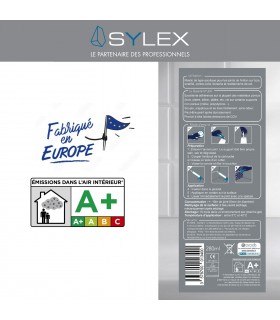 Mastic joint de finition bois et parquet Sylex