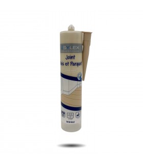 Mastic joint de finition bois et parquet Sylex