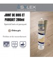 Mastic joint de finition bois et parquet Sylex