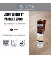 Mastic bois et parquet Sylex - Joint de finition élastique
