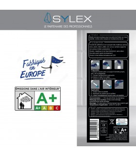 Mastic joint de finition bois et parquet Sylex