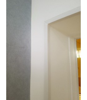 Cornière angle PVC 30x30 - Blanc - 2,75 m - ROMUS 2786