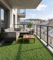 Gazon synthétique 8mm  - TIGER - à la coupe sur mesure - Largeur 4 mètres