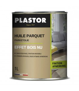 Huile pour parquet et bois intérieur - effet bois nu
