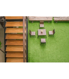 Gazon synthétique 8mm  - TIGER - à la coupe sur mesure - Largeur 4 mètres