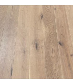 Soboplac - Parquet contrecollé - Manon - aspect bois brut chêne - Finition vernis - 14 X 130 X 1092 mm