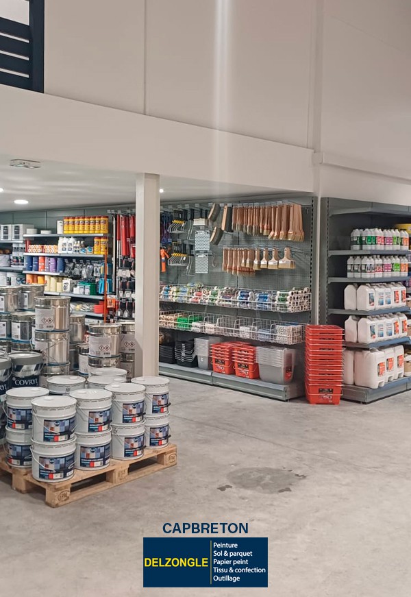 magasin de peinture à Capbreton