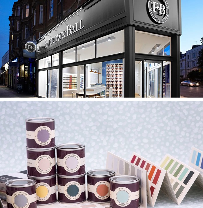 peinture farrow & ball Delzongle Aquitaine