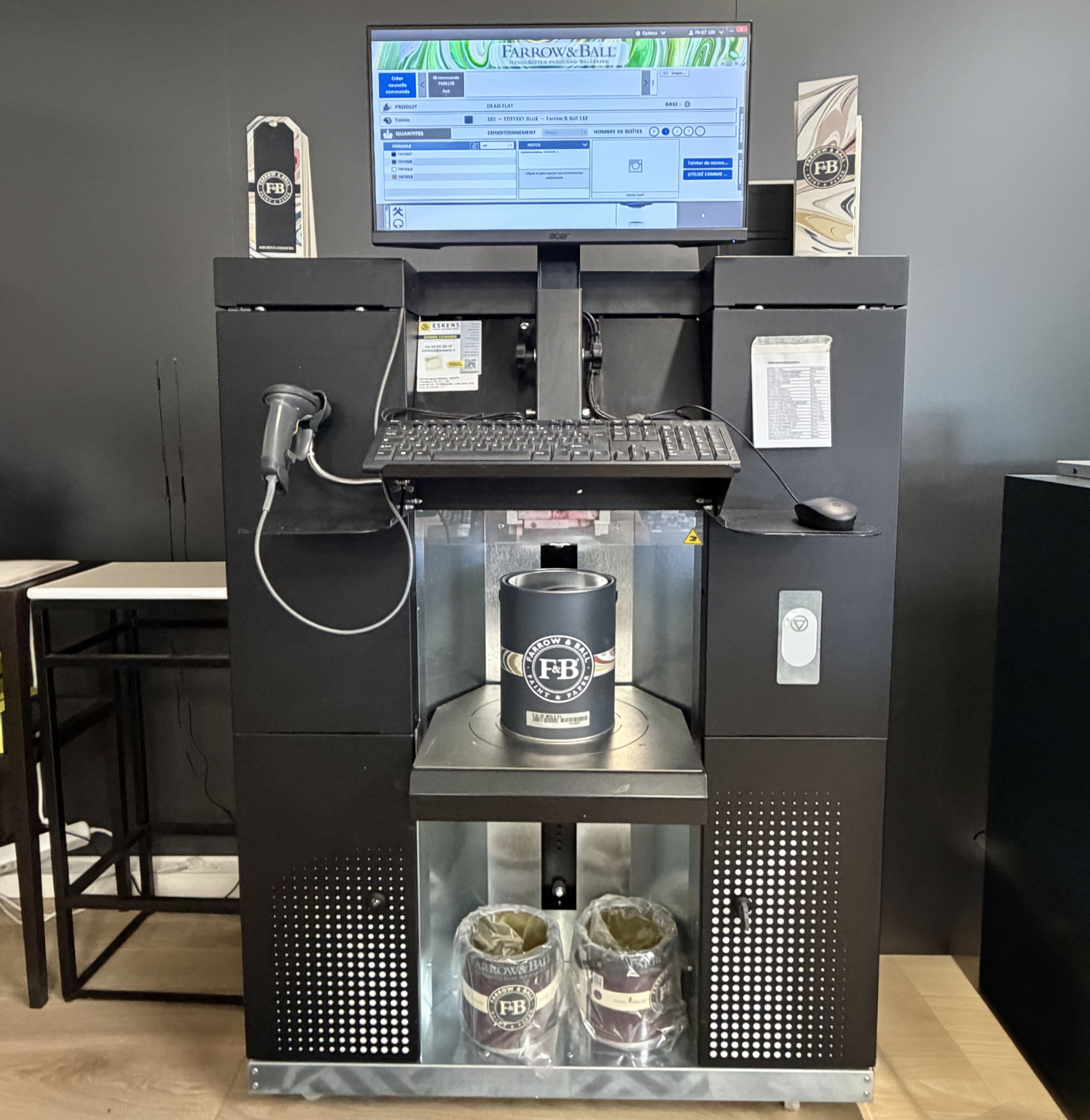 machine à teinter Farrow & Ball Delzongle