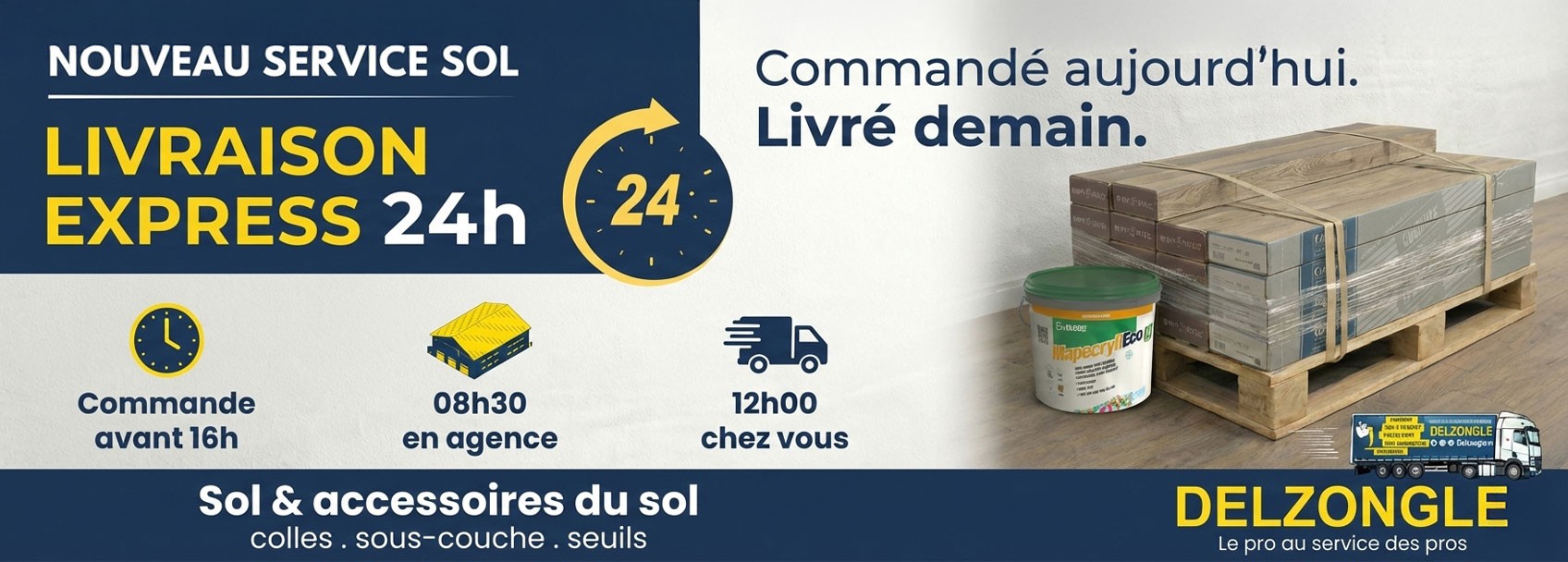Livraison Express Sol 24h ! 