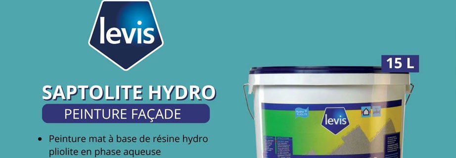 Découvrez la peinture Levis Saptolite Hydro