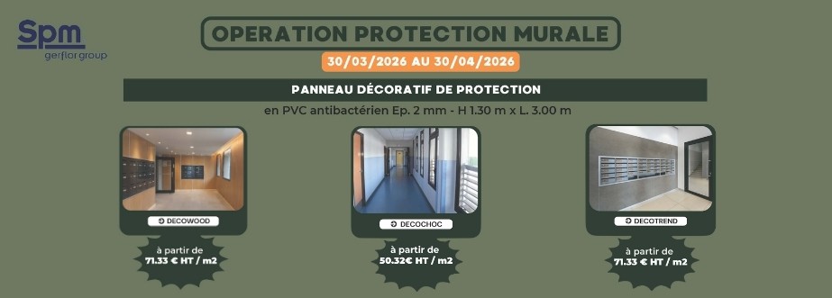 Panneaux de protection murale SPM Gerflor